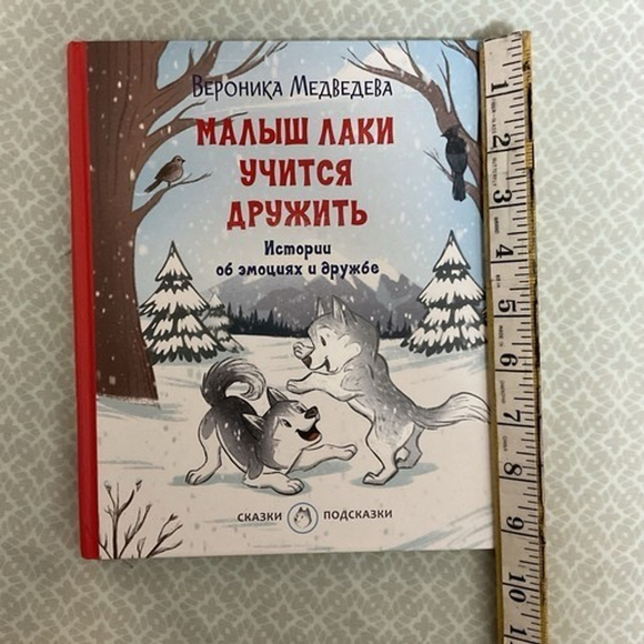 Малыш Лаки учится дружить. Истории Об Эмоциях И Дружбе Русские Книги Для Детей - Picture 2 of 14